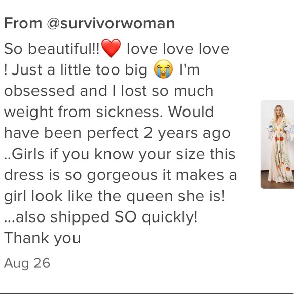 5 Star ⭐️ Favorite Boho Embroidered Hearts Magic Kimono Long Maxi Gown Dress - Picture 15 of 16